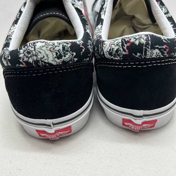 VANS | Old Skool Flash Skulls Black & Multi Skate Shoes - Picture 7 of 10